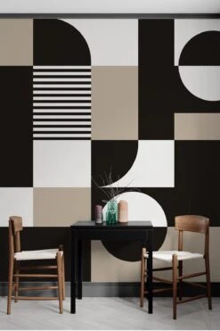 Modern Graphic Black -Belartestudio Shop AbstractGeometry ModernGraphic BAS03101010 Black 3