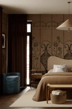 Botanical Deco Brown -Belartestudio Shop AntiqueDarkness BotanicalDeco BAS07301070 Brown 3 nedashkiwsky