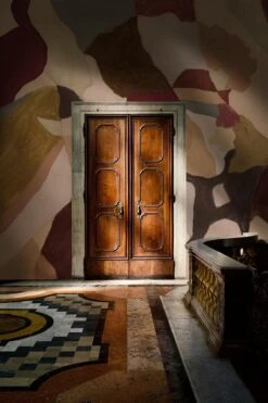 Fresco Silhouette Rust Red -Belartestudio Shop AntiqueDarkness FrescoSilhouette BAQS07304096 RustRed 4