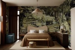 Verdant Tapestry Forest Green -Belartestudio Shop AntiqueDarkness VerdantTapestry BAS07305049 ForestGreen 2 nedashkiwsky