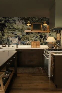 Verdant Tapestry Forest Green -Belartestudio Shop AntiqueDarkness VerdantTapestry BAS07305049 ForestGreen 3