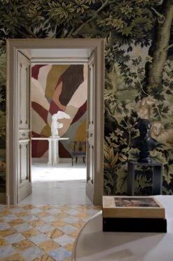 Verdant Tapestry Forest Green -Belartestudio Shop AntiqueDarkness VerdantTapestry BAS07305049 ForestGreen 4