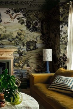 Verdant Tapestry Forest Green