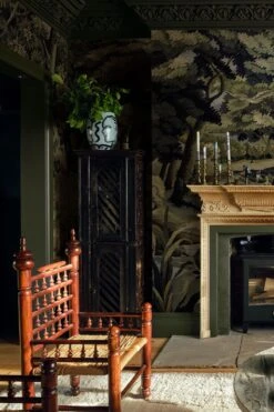 Verdant Tapestry Forest Green -Belartestudio Shop AntiqueDarkness VerdantTapestry BAS07305049 ForestGreen 6