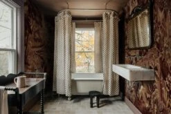 Verdant Tapestry Marsala Red -Belartestudio Shop AntiqueDarkness VerdantTapestry BAS07307034 MarsalaRed 3