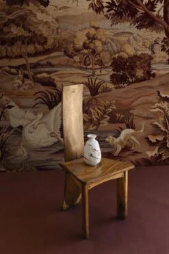 Verdant Tapestry Marsala Red -Belartestudio Shop AntiqueDarkness VerdantTapestry BAS07307034 MarsalaRed 5