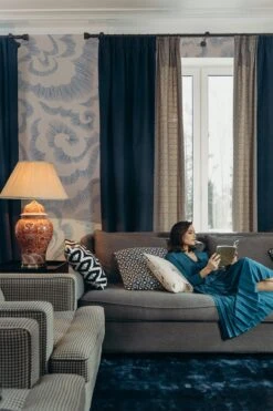 Asian Clouds Blue -Belartestudio Shop AsianBlue AsianClouds BAS04501020 Blue 3