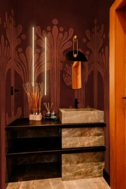 Deco Flower Rust Red -Belartestudio Shop AsianDeco DecoFlower BAS03207096 RustRed 1