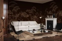 Asian Scenery Brown -Belartestudio Shop AsianLuxe AsianScenery BAS06810070 Brown 1 TatyanaShevchenko YunonaNezvankina