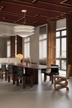 Shadow Lines Marsala Red