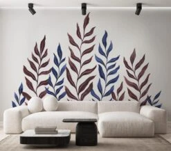 Climbing Leaf Blue -Belartestudio Shop Berrywoods ClimbingLeaf BAS00607020 Blue 5