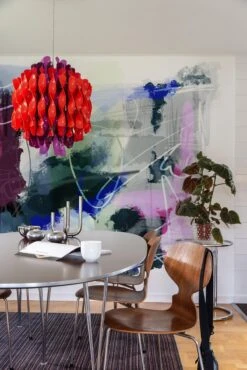 Abstract Pastel Art Multi Color