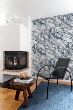 Calacatta Marble Dark Blue -Belartestudio Shop Big Bold CalacattaMarble BAS01103024 DarkBlue 5