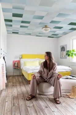 Gradient Check Pastel Blue -Belartestudio Shop Big Bold GradientCheck BAS01106026 PastelBlue 2