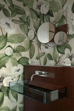 Magnolia Flower Creme White -Belartestudio Shop BiophilicLiving MagnoliaFlower BAS02109004 CremeWhite 5