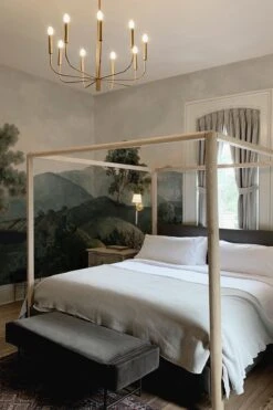 Vintage Landscape Green Multi -Belartestudio Shop BiophilicLiving VintageLandscape BAS02101066 GreenMulti 4