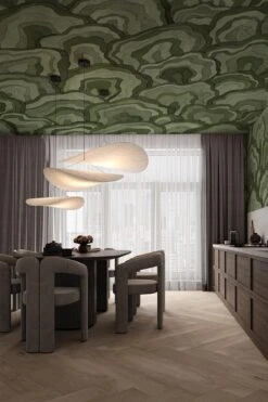 Funghi Hills Green 6 Funghi Hills Green -Belartestudio Shop BiophilicSimplicity FunghiHills BAS04404040 Green 2