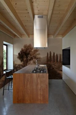 Vintage Meadow Brown -Belartestudio Shop BiophillicLiving VintageMeadow BAS03702045 Brown 1