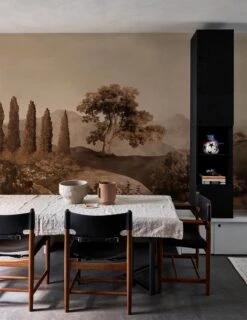 Vintage Meadow Brown -Belartestudio Shop BiophillicLiving VintageMeadow BAS03702045 Brown 3