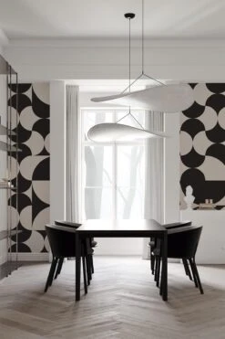 Retro Geometric Black -Belartestudio Shop Black White RetroGeometric BAS00707010 Black 1