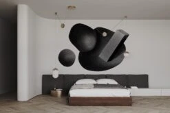 Shadow Shapes Black 15 Shadow Shapes Black -Belartestudio Shop Black White ShadowShapes BAS00204010 Black 3