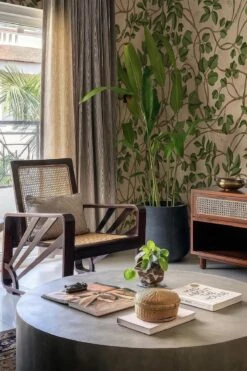 Botanic Leaves Pink -Belartestudio Shop BotanicalBliss BotanicLeaves BAS06109035 Pink 5