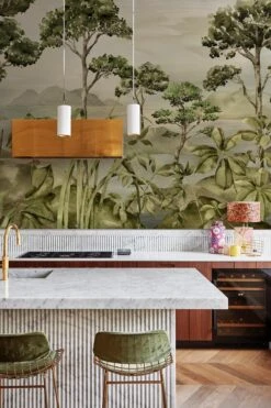 Misty Landscape Green -Belartestudio Shop BotanicalBliss MistyLandscape BAS06108040 Green 1 4bc3ee2e 256e 4df8 98cb 4c4cf68815b7