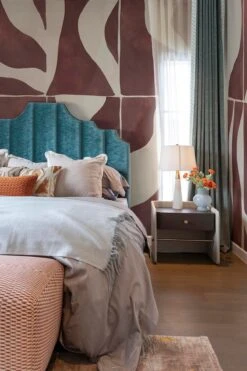 Natural Shapes Burgundy -Belartestudio Shop BotanicalBliss NaturalShapes BAS06104035 Burgyndy 2