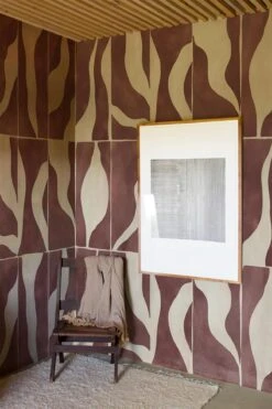 Natural Shapes Burgundy -Belartestudio Shop BotanicalBliss NaturalShapes BAS06104035 Burgyndy 4