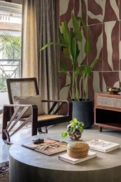 Natural Shapes Burgundy -Belartestudio Shop BotanicalBliss NaturalShapes BAS06104035 Burgyndy 6