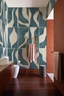 Natural Shapes Teal -Belartestudio Shop BotanicalBliss NaturalShapes BAS06105027 Teal 4