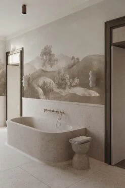 Vintage Landscape Beige -Belartestudio Shop CalmNature VintageLandscape BAS0220509 Beige.3