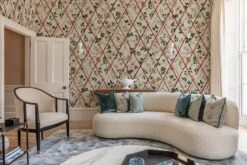 Bamboo Chinoiserie Red -Belartestudio Shop CaribbeanDreams BambooChinoiserie BAS07806030 Red 3 jonathanbondphotography