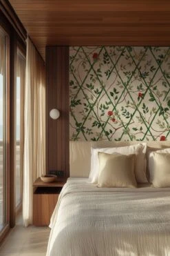 Bamboo Chinoiserie Green -Belartestudio Shop CaribbeanDreams BambooChinoiserie BAS07807040 Green 5 1