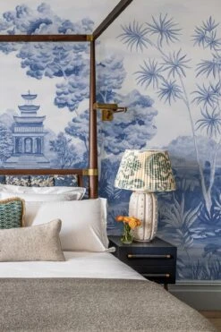 Caribbean Landscape Blue