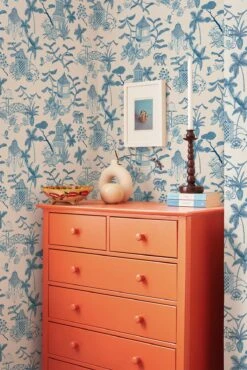 Tropical Island Toile Blue -Belartestudio Shop CaribbeanDreams TropicalIslandToile BAS07802020 Blue 2 maja.rasmusson marksherrat