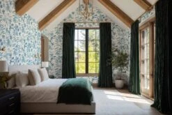 Tropical Island Toile Blue -Belartestudio Shop CaribbeanDreams TropicalIslandToile BAS07802020 Blue 3