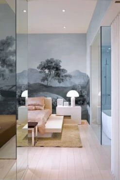 Vintage Landscape Blue -Belartestudio Shop CaribbeanDreams VintageLandscape BAS07812020 Blue 2