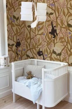 Climbing Monkeys Dusty Yellow -Belartestudio Shop ChildhoodDreams ClimbingMonkeys BAS01204051 DustyYellow 4