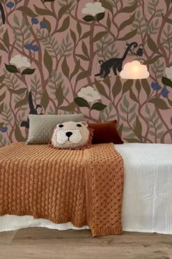 Climbing Monkeys Dusty Pink -Belartestudio Shop ChildhoodDreams ClimbingMonkeys BAS01206037 DustyPink 2