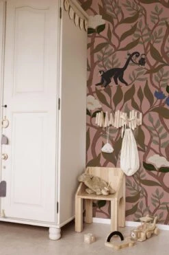 Climbing Monkeys Dusty Pink -Belartestudio Shop ChildhoodDreams ClimbingMonkeys BAS01206037 DustyPink 3