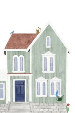 Belartestudio Shop -Belartestudio Shop ChildhoodDreams House BAS01213041 DustyGreen 10 98f282a1 38c1 4a96 9797 8001ebe93389