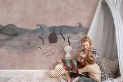 Ocean Creatures Dusty Pink -Belartestudio Shop ChildhoodDreams OceanCreatures BAS01210037 DustyPink 5