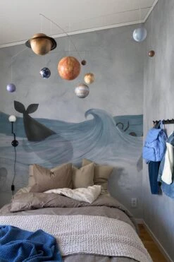 Ocean Creatures Dusty Blue -Belartestudio Shop ChildhoodDreams OceanCreatures BAS01211023 DustyBlue 5