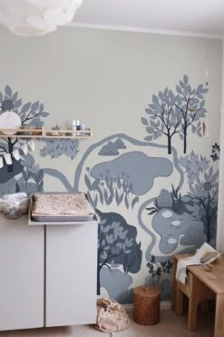 Walk In The Park Dusty Blue -Belartestudio Shop ChildhoodDreams WalkInThePark BAS01207023 DustyBlue 2