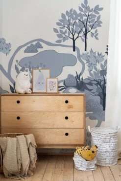 Walk In The Park Dusty Blue -Belartestudio Shop ChildhoodDreams WalkInThePark BAS01207023 DustyBlue 3