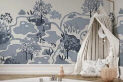 Walk In The Park Dusty Blue -Belartestudio Shop ChildhoodDreams WalkInThePark BAS01207023 DustyBlue 6