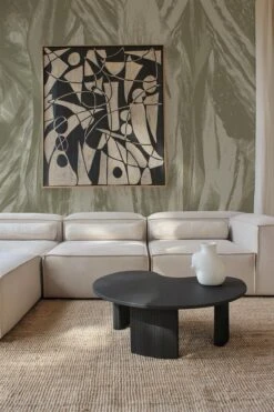 Draped Petals Light Green