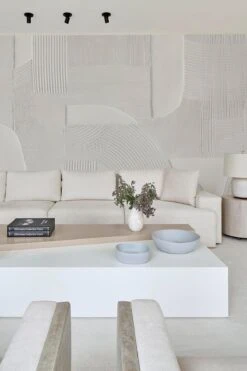 Geometric Clay White -Belartestudio Shop ConfidentElegance belartestudioxNinaTakesh GeometricClay BAS04909001 White 2