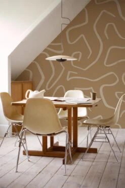 Artistic Lines Mustard -Belartestudio Shop ContrastElements ArtisticLines BAS04206055 Mustard 1 frejabakjosias